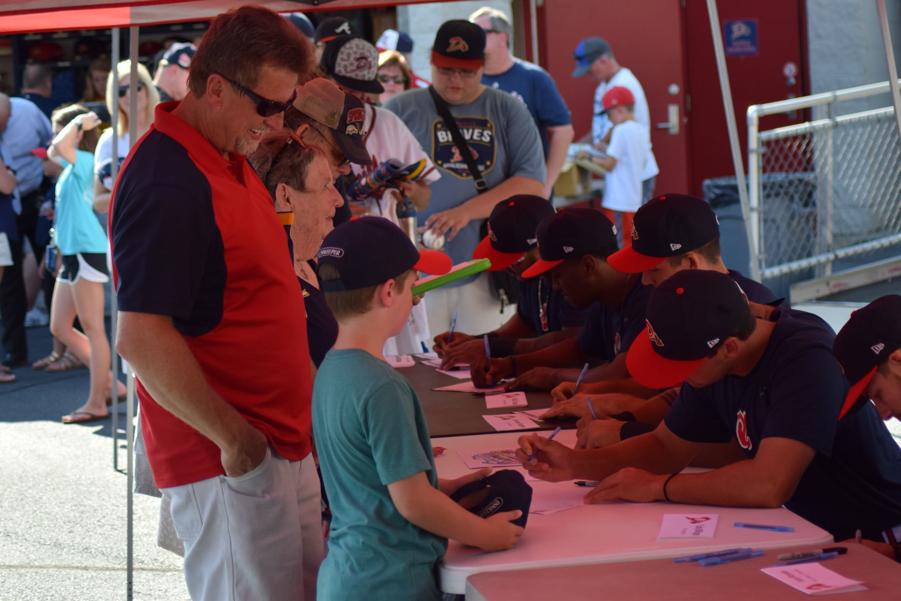 Danville Braves fans